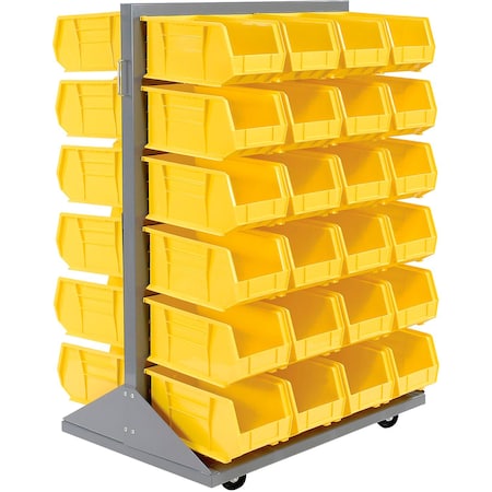 Global Industrial Steel, Gray, 55 in H, 36 in W 550180YL